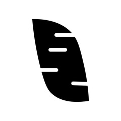 healthy glyph icon