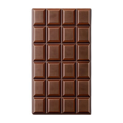 Fototapeta premium Chocolate bar PNG icon isolated with transparent background