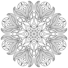 vector floral ornament