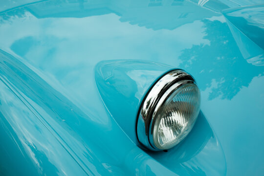 Part of an old car