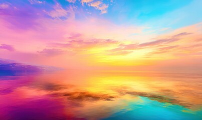 Obraz premium sunset in the sky