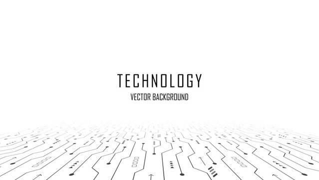 AI, Futuristic circuit board background. Circuit board texture. Hi-tech digital technology concept. Motherboard and HTML code. Isometric electronic motherboard background. Vector illustration. - Powered by Adobe