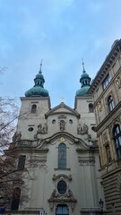 church of the holy sepulchre Prague winter