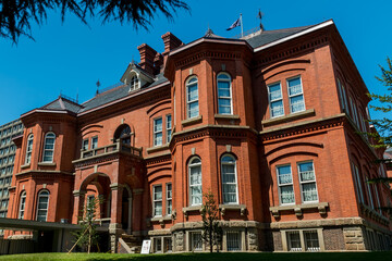 北海道赤れんが庁舎　青空に映える札幌観光名所