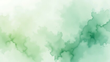 abstract watercolor background with clouds