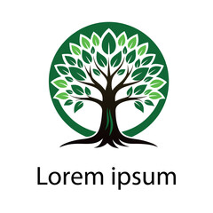 Obraz premium TREE LOGO