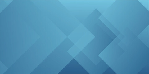Abstract Blue Gradient Geometric Background With Overlapping Shapes eps10