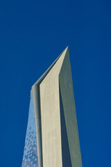 Al Jabbar Grand Mosque Reflected on Lake in Bandung, West Java, Indonesia