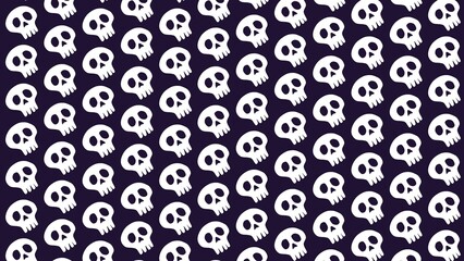 Spooky Halloween pattern background illustration