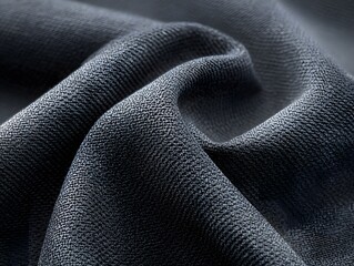 Performance microfiber texture, charcoal grey with tensile surface tension, 4:3 aspect