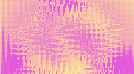 Pink and Yellow Abstract Texture: Glitch Art Background for Design Projects