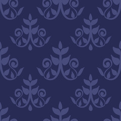 seamless damask pattern
