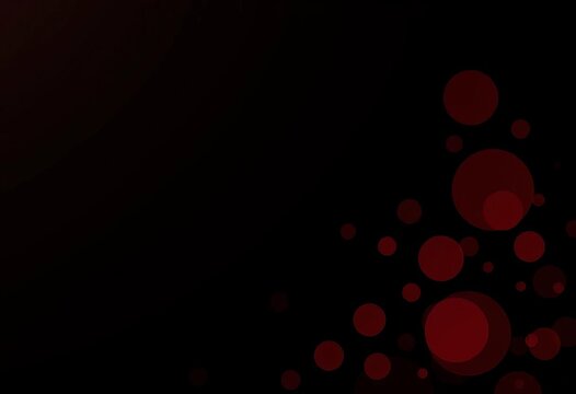 Subtle red circles subtly layered on a black background, creating a minimalist abstract vector design,  digital art,  layered