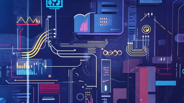 Digital network system design with cloud computing elements.