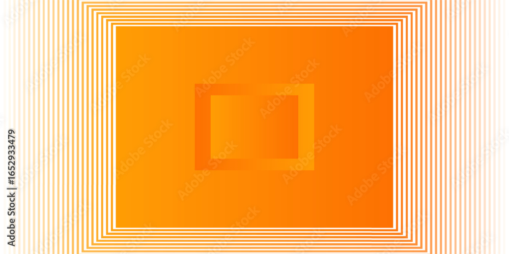 Poster vector orange line background curve element with white space for text and message design, overlappin