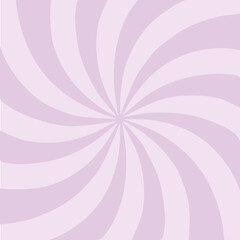 Purple background with stripes. Sunburst radial vector.