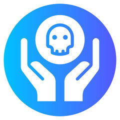 hands gradient icon