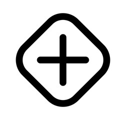 Obraz premium Sign and Symbol outline icon set