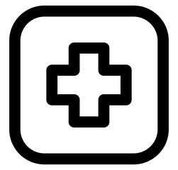 Sign and Symbol outline icon set