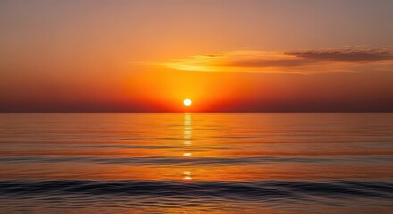 Fototapeta premium sunset over the sea