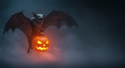 Moonlit bat