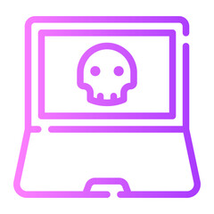 malware gradient icon