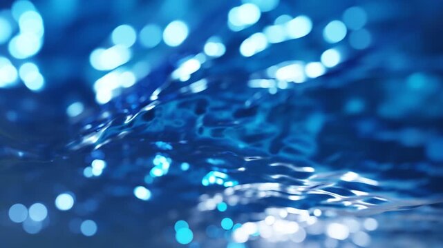 ループ映像 海・湖・川の水面・水中のゆるやかなゆらぎ