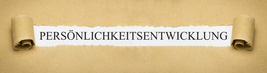 Persönlichkeitsentwicklung
