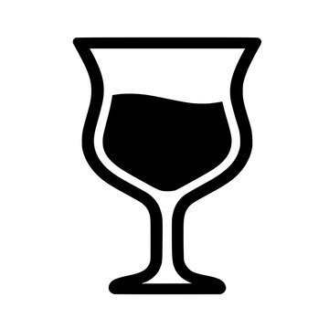 Simple vector a glass of water. It's can use for culinary, FnB, restaurant, etc. 