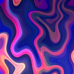 Obraz premium Abstract swirling colors (5)