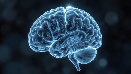 3D Composite of Multi-Slice Brain Scans, Clinical Montage