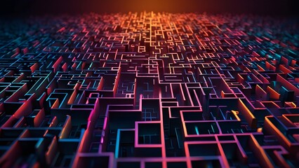 Obraz premium Mindful Labyrinth