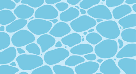 Abstract Blue Water Ripple Pattern Seamless Texture