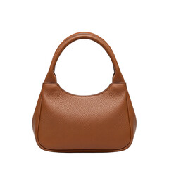 brown leather bag