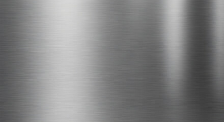 Shiny brushed metal texture with vertical highlights and a smooth reflective silver surface.