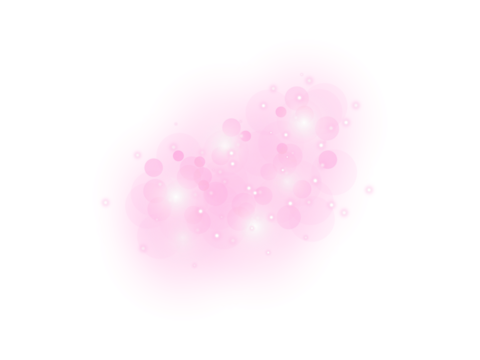 Romantic light effect with glittering particles and soft pink bokeh. A beautiful vector element for your magical and dreamy designs.