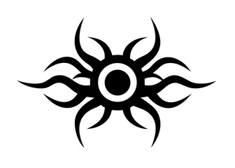 abstract sun vector illustration