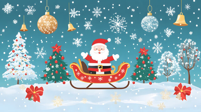 Sleigh Ride Cartoon Images – Browse 17,310 Stock Photos, Vectors, and ...