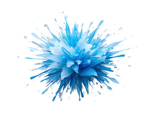 Abstract Frozen Explosion