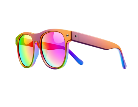 Colorful Sunglasses with Gradient Lenses