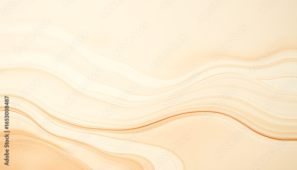 Fototapete abstract light beige background with soft flowing lines and subtle gradient variations throughout im