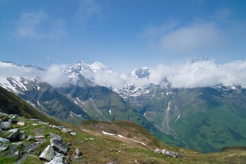 Krajobraz austriackich Alp