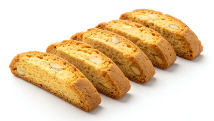 Melted Magic: Chocolate-Filled Biscuits white background