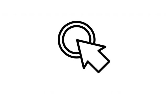 pointer arrow animated icon