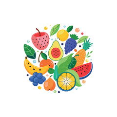 hand-drawn-colorful-doodle-fruits-and-berries