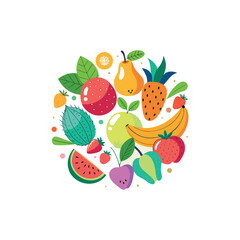 hand-drawn-colorful-doodle-fruits-and-berries