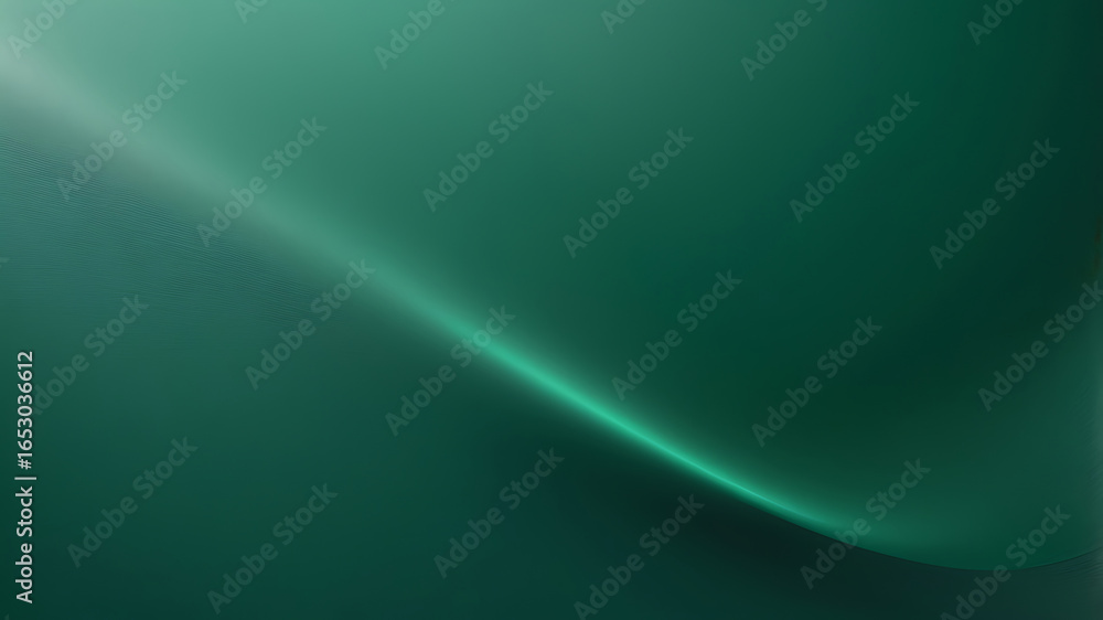 Aufkleber abstract dark green gradient background with soft light for a modern design concept.