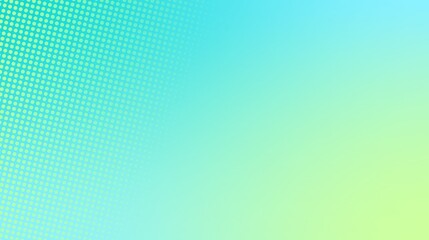 Vibrant Abstract Pop Art Background with Halftone Pattern. Modern Gradient in Cyan and Yellow. Ideal for Social Media, Events, and Energetic Creative Projects