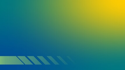 Obraz premium Dynamic Abstract Background with Geometric Shapes. Modern Blue to Yellow Gradient. Ideal for Creative Projects, Technology, and Energetic Presentations