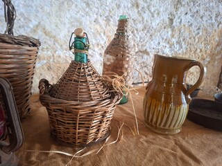 still life with basket